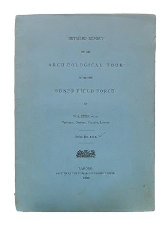 STEIN, MARC AUREL, Sir.  Detailed Report of an Archaeological Tour with the Buner Field Force.  1898